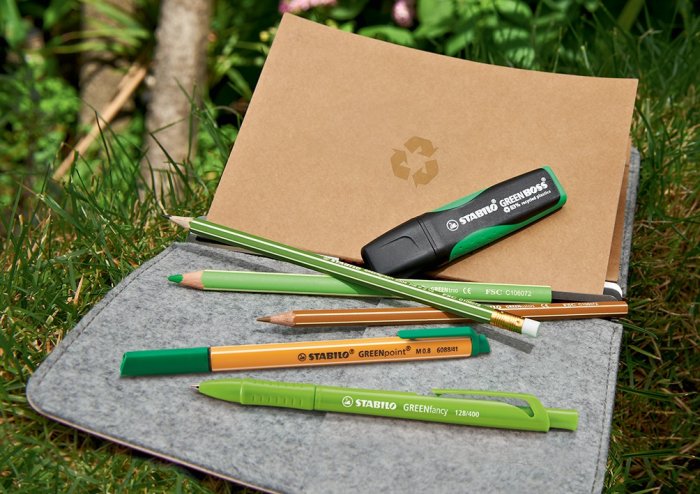 STABILO GREEN climate-neutralized pens